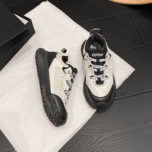 2026 New Style Men's Retro Casual Thick-<b>Topped</b> Elevated Outdoor Sports Shoes - Comfortable, Anti-Slip, Breathable - Product Image 4