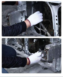 Para el Sudeste Asiático, más barato, <span class=keywords><strong>500g</strong></span> por docena, guante de trabajo de algodón tejido blanco Natural, guantes de seguridad para la construcción, guante de algodón - Product Image 4