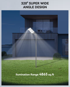 Süper Parlak IP66 Güneş Enerjili LED Sokak Lambası Hareket Radarı Sensörü Tespit Uzaktan Kumanda 3 Yıl Garantili Otoparklar İçin Yol Lambası - Product Image 4