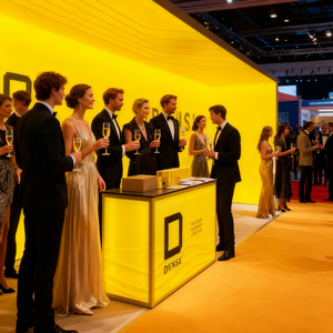 Stand d'<span class=keywords><strong>exposition</strong></span> modulaire pour salon professionnel, boîte lumineuse en tissu pour affiche, table de promotion - Product Image 3