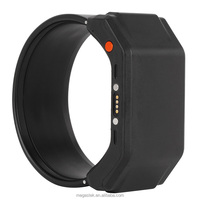 Bracelet GPS Megastek pour détenus en liberté conditionnée, alerte 4G, appel SOS, GPS GLONASS WiFi, intérieur/extérieur, étanche, géolocalisation, anti-effraction, application iOS 1 an
