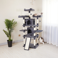 Nouveau design de bonne qualité durable arbre à chat maison arbre à chat griffoir pour grands chats