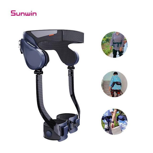 Lightweight Lower Limb Exoskeleton Robot for Walking Assistance, Rehabilitation Training Aid, Knee & Hip Support, Leg Lifter
