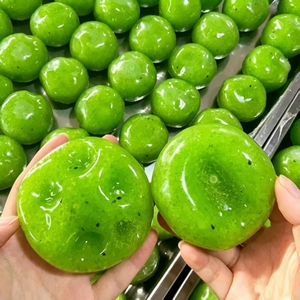Bolas de helado de kiwi más vendidas, bolas hechas a mano, juguetes antiestrés, bola de kiwi para triturar, juguete DIY puro para aliviar el estrés y desahogarse - Product Image 1