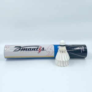 Volant de <span class=keywords><strong>badminton</strong></span> en plumes d'oie 77, design <span class=keywords><strong>libre</strong></span>, un tube - Product Image 2