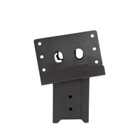 Usine personnalisée personnalisée métal L coin connexion supports de tôle inoxydable pour poutres en bois
