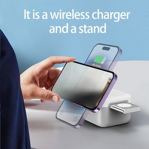 <span class=keywords><strong>Gadgets</strong></span> electrónicos más <span class=keywords><strong>vendidos</strong></span> 3 en 1 cargador para teléfono inalámbrico y soporte cargador inalámbrico de mesa - Product Image 6