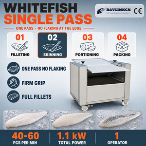 Fish Skinning Machine สแตนเลส 304 ลอกหนังหมดจดในครั้งเดียว สำหรับ <span class=keywords><strong>ปลา</strong></span>เนื้อขาว <span class=keywords><strong>ปลา</strong></span>ค็อด <span class=keywords><strong>ปลา</strong></span>พอลล็อค <span class=keywords><strong>ปลา</strong></span>แฮดด็อก โรงงานแปรรูปสัตว์น้ำ - Product Image 1