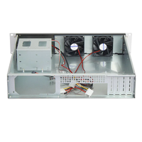 Harga Pabrik Hemat Biaya, Casing Server Rakmount Industri 19 Inch 2U ATX dengan Kedalaman 350mm