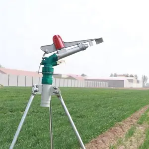 Pistol hujan pertanian rumput logam, pistol hujan sprinkler irigasi py30 py40 py50 berosilasi, pistol hujan dampak kuningan