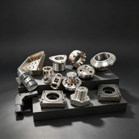 Pièces métalliques en acier inoxydable usinées CNC de précision sur mesure, petites pièces, 5 axes, usinage CNC industriel, pièces en aluminium