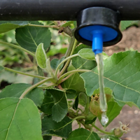 Système d'irrigation goutte à goutte NESTOS en polypropylène rouge de 6 litres pour aquaponie et hydroponie, multi-saison, robuste et facile à utiliser