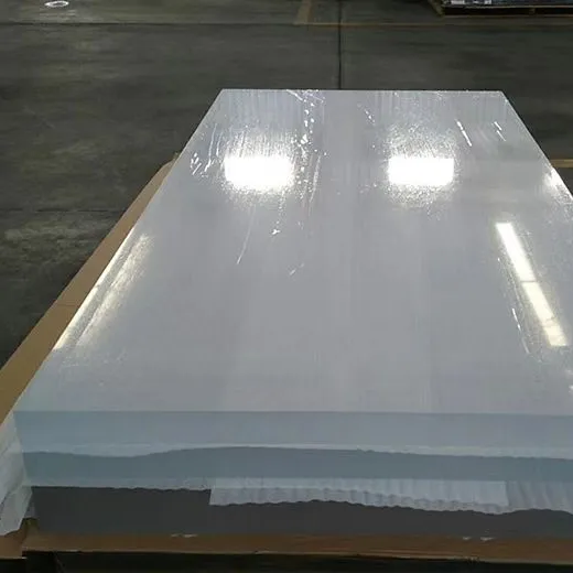Feuille acrylique Pmma transparente de 60mm d'épaisseur, plaque en plastique pour couverture de natation