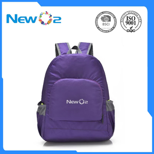 Vente en gros 25L Léger Pliant Polyester Sac À Dos Portable Multi-Fonction En Plein Air Sac Femmes Hommes Logo Privé Coloré Choix - Product Image 5