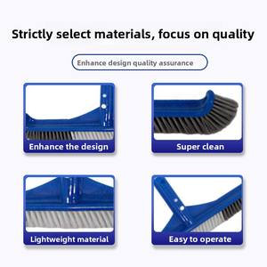 Nouvelle <span class=keywords><strong>brosse</strong></span> en caoutchouc pour nettoyage de <span class=keywords><strong>piscine</strong></span>, conçue pour les coins difficiles <span class=keywords><strong>d</strong></span>'accès - Vente directe fabricant - Product Image 5