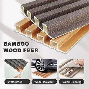 Panel de Pared Interior, Panel Decorativo de PVC con Listones 3D, Precio de Fábrica, Panel de Pared Acanalado - Product Image 3