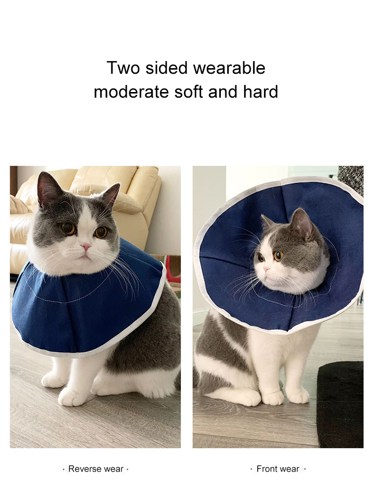 Adjustable Soft Cone Pet Recovery Elizabethan Collar pet Cone After Surgery pet recovery Collar