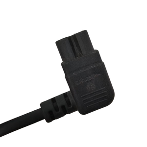 <span class=keywords><strong>Cable</strong></span> <span class=keywords><strong>de</strong></span> Alimentación con Enchufe Europeo en Ángulo a IEC C7, 2.5A 250V H03VVH2-F 2x0.75mm², Enchufe Europeo en Ángulo a <span class=keywords><strong>Cable</strong></span> Tipo 8 para Laptop, Altavoz - Product Image 5