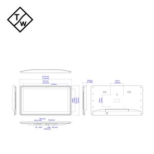 15.6 pouces RK3566 Rockchip Android 11 tablette PC Full HD IPS panneau 2GB mémoire écran tactile Wi-Fi pour les entreprises nouveau produit - Product Image 5