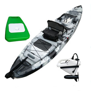 <span class=keywords><strong>Moteur</strong></span> électrique simple assis <span class=keywords><strong>sur</strong></span> le dessus Kayak motorisé, canoë, bateau à rames pour l'eau de mer - Product Image 3