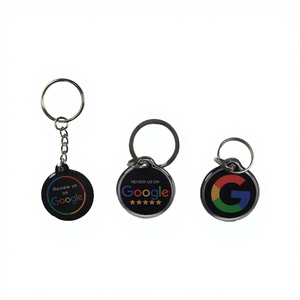 Porte-clés en époxy personnalisé à prix d'usine, étiquettes RFID/NFC intelligentes en PVC pour cartes de contrôle d'accès - Product Image 4