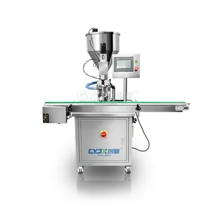 CYJX स्वचालित रोटर पालि पंप भरने की मशीन उच्च चिपचिपापन कॉस्मेटिक क्रीम मरहम भराव
