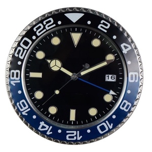 34cm Luxury Creative Wall <b>Clock</b> Modern Metal Design Art Wall <b>Clock</b> Home Large Digital Luminescent <b>Bedroom</b> Decoration <b>Clock</b> - Product Image 3