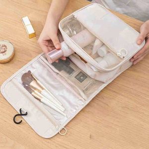 2025 Promotional Custom Logo <b>Make</b> <b>up</b> <b>Bag</b> Travel Hanging Toiletry <b>Bag</b> and Organizer for Beauty Makeup and Cosmetics With Pouches - Product Image 3
