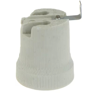 Douille de <span class=keywords><strong>lampe</strong></span> <span class=keywords><strong>Edison</strong></span> rétro E27 en porcelaine/céramique, certifiée CE VDE ROHS, AC 220V 4A, garantie 2 ans, accessoires de sécurité - Product Image 4