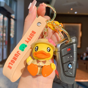 <span class=keywords><strong>2025</strong></span> mới bán buôn nóng bán Vàng vịt Mặt dây chuyền cao su PVC mềm khuyến mại Quà Tặng phim hoạt hình vịt <span class=keywords><strong>Keychain</strong></span> sẵn sàng để tàu - Product Image 5