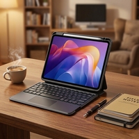 Nouveau clavier de tablette rotatif ultra-fin détachable à succès pour Redmi Pad 2 11 pouces avec pavé tactile et rétroéclairage sans fil