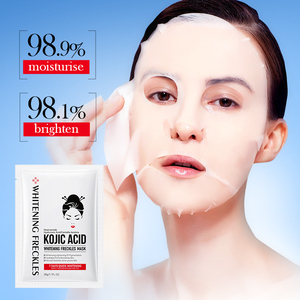 Mascarilla <span class=keywords><strong>Facial</strong></span> Hidratante e Iluminadora con Ácido Kójico para Blanquear y Eliminar Manchas - Product Image 1