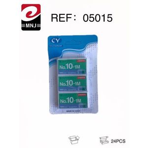 CV Stationery Staples No.10-1M 1000pcs Pack Made In China - Product Image 3