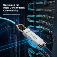 كابل بصري نشط سيسكو QSFP28 100G AOC3M بطول 3 أمتار عالي السرعة للاتصالات القصيرة بين مراكز البيانات لتطبيق TORE عالي الكثافة