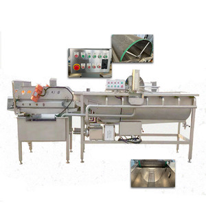 Machine de nettoyage multifonctionnelle neuve pour fruits et légumes, équipement de lavage à courant tourbillonnant pour légumes-feuilles et fruits - Product Image 3