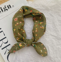 Groothandel katoenen neksjaal met bloemenpatroon, digitaal bedrukt, bandana's, polsbandjes, hiphop gezichtsbedekkingen, ademend voor buitengebruik