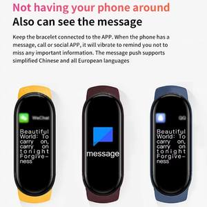 Vente en gros Nouveau M6 Smart Bracelet Santé Fréquence Cardiaque Smart Band Montre Horloge Étanche Fitness Tracker Pression Artérielle Smart Band M5 - Product Image 4