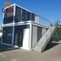 Homes 40ft Expandable Modular Homes Cbox Hot Sale Modern Luxury Modular Container Homes Hurricane Proof 40Ft Prefab Houses