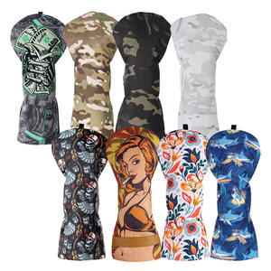 Im Angebot PU-Leder Golf-Zubehör Vierblättriges Kleeblatt Bestickte Golf-Schlägerhauben Driver Golf-Schlägerabdeckungen - Product Image 6