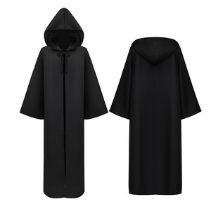 Capa con Capucha de <span class=keywords><strong>Halloween</strong></span>, Túnica Larga, Disfraz de Cosplay para Fiesta de Adultos, Disponible - Product Image 3