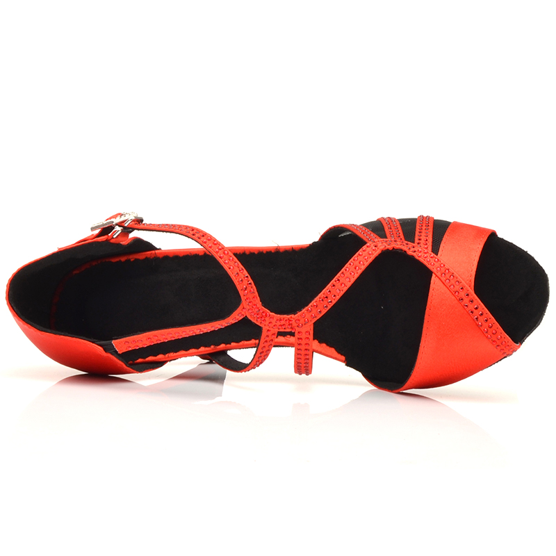 Women Latin Dance Shoes High Top Bachata Salsa Ballroom Dancing Shoes for Party