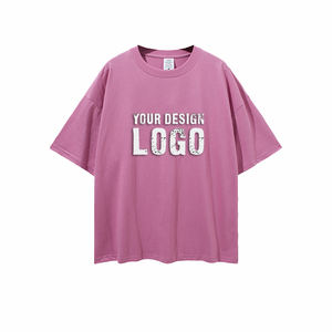 T-shirts pour hommes en coton personnalisés à épaules tombantes, style décontracté américain, lavés, manches courtes, grande taille, vente chaude - Product Image 6