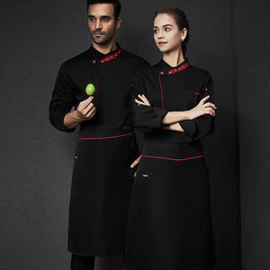 Moda mujer Sexy Chef uniforme abrigo fabricante restaurante y bar uniformes para empleados Chef camisa Chaqueta De Chef - Product Image 3