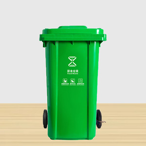 Wholesale outdoor recycling <b>bins</b>, side-pedal foot-operated, <b>large</b> size, 240L, plastic, recyclable, foot-operated, <b>large</b> - Product Image 1