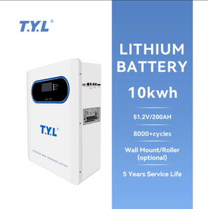T.Y.L. Batería de Litio de 51.2V 10kWh para Montaje en Pared, para Energía Solar de Respaldo en el Hogar - Product Image 1