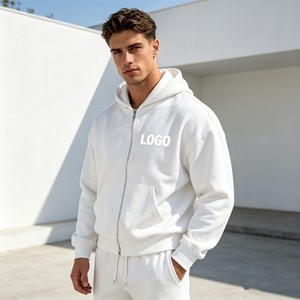 Cropped hoodie men's <b>sets</b>,3D Embroidered acid washed <b>Sprayed</b> monkey 550GSM Hoodie Sweatpants <b>Sets</b> for Men,men clothes low cost - Product Image 2