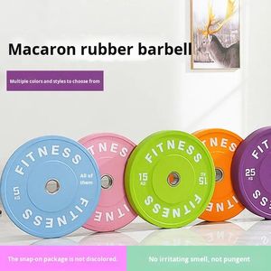 ציוד כושר להתעמלות, משקולות, הרמת משקולות, דדליפט, צלחות משקל, עם פגוש גומי הניתן להתאמה אישית - Product Image 2