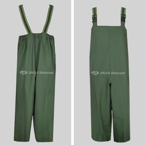 Personnalisé <span class=keywords><strong>de</strong></span> haute qualité pêche vêtements <span class=keywords><strong>de</strong></span> <span class=keywords><strong>travail</strong></span> industriels combinaisons <span class=keywords><strong>de</strong></span> pluie veste bavoir pantalon bretelles Pvc imperméable pêcheur <span class=keywords><strong>travail</strong></span> imperméable - Product Image 4