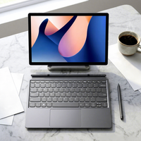Tablet Qitian D12/12.4 Pulgadas 8G+256G /ultraI5-1335U WIFI para Negocios y Oficina, Teclado de Modo Dual, Tablet Empresarial Dos en Uno