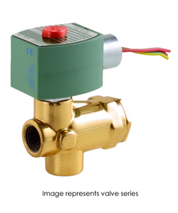 Bobine solénoïde 2 voies 120/60 (EF) en laiton normalement fermée, référence EF8223G003T, neuve en boîte, 2023, 1/2'' NPT - Product Image 1
